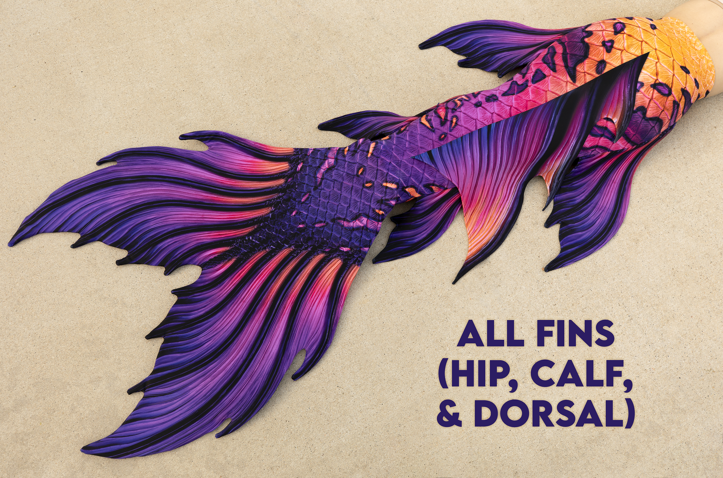 All Hallows Eve Signature Fabric Tail - READY TO SHIP