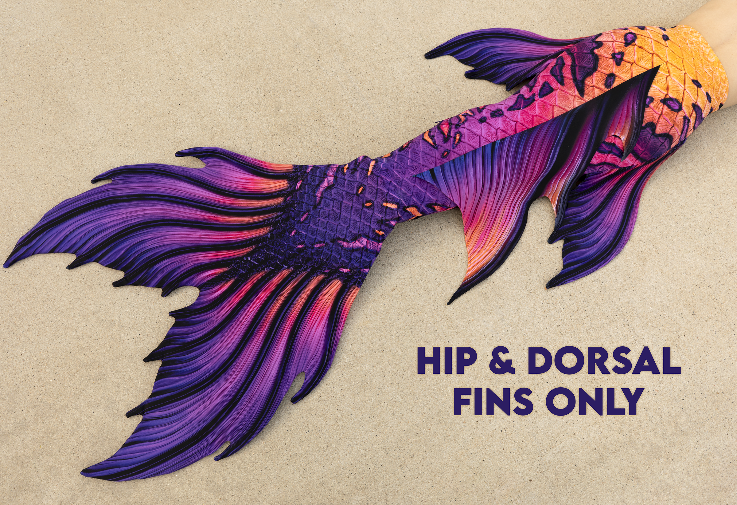 All Hallows Eve Signature Fabric Tail - READY TO SHIP