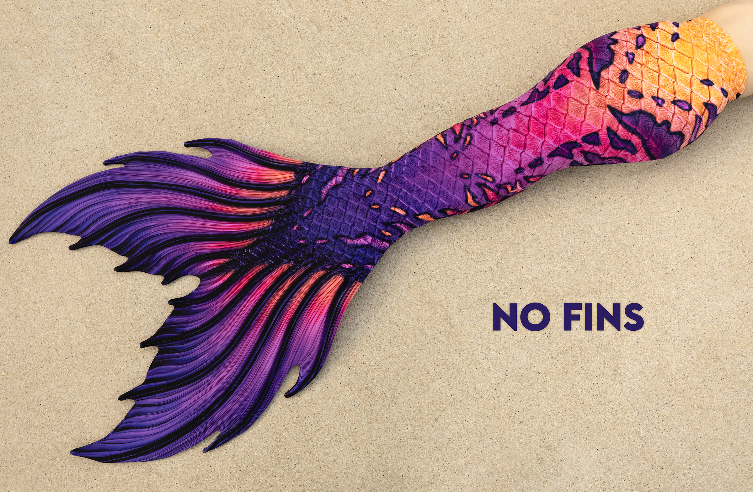 All Hallows Eve Signature Fabric Tail - READY TO SHIP