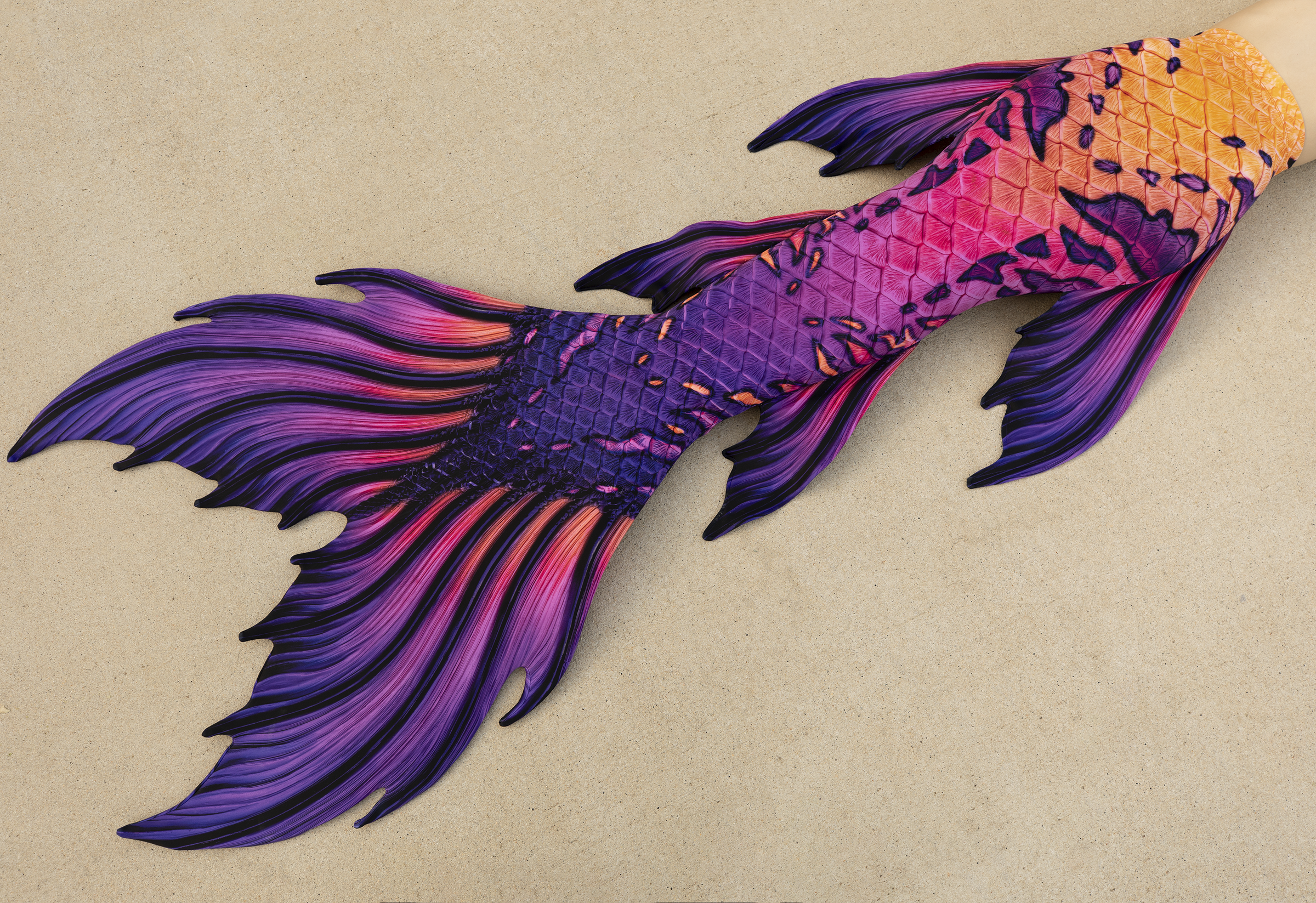 All Hallows Eve Signature Fabric Tail - READY TO SHIP