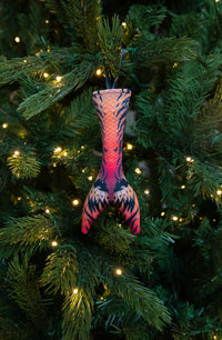 Dark Harvest Fabric Christmas Ornament