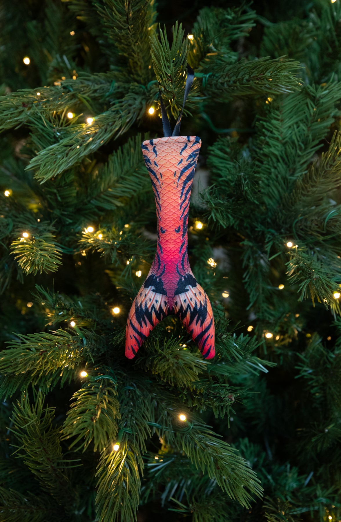 Dark Harvest Fabric Christmas Ornament