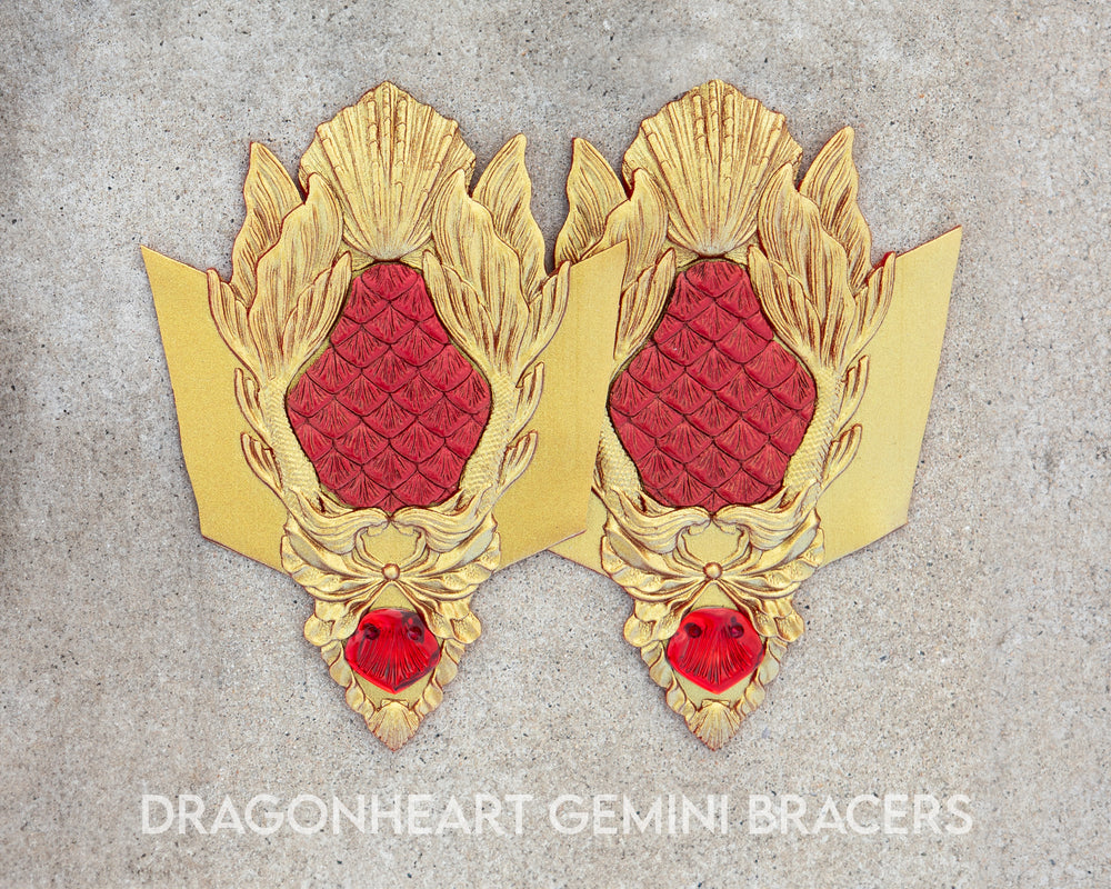 Dragonheart Silicone Arm Bracers