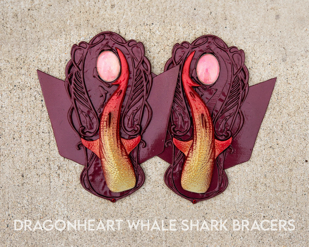Dragonheart Silicone Arm Bracers