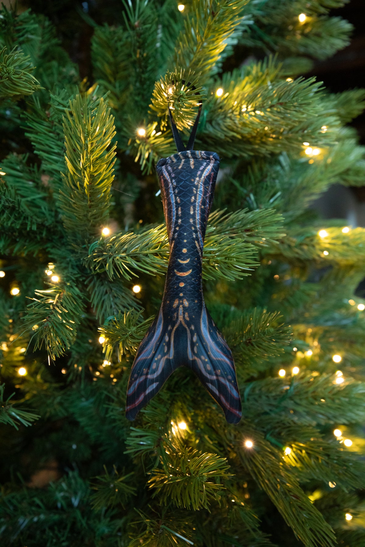 Eclipse Fabric Christmas Ornament