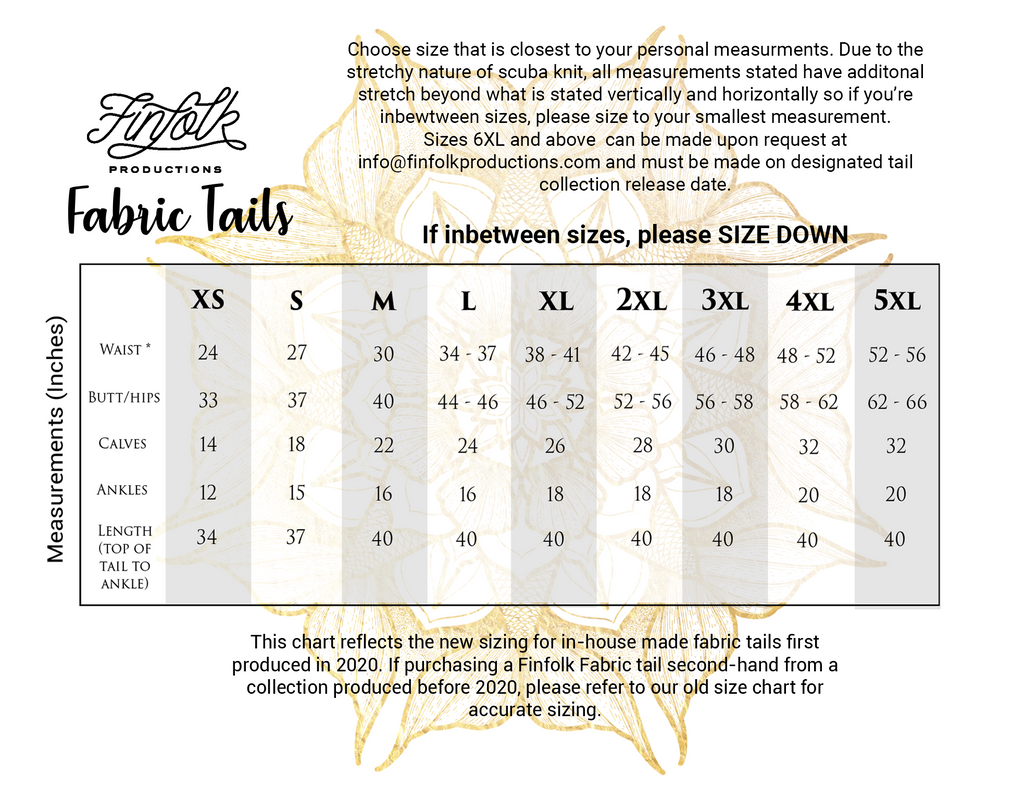 Tail of the Month: Escalla Merbella by Finfolk Signature Fabric Tail