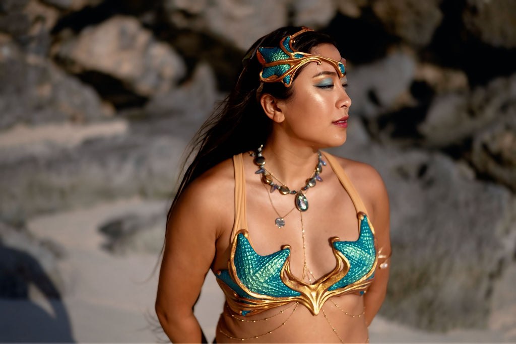 Bimini Gilded Sea Star Silicone Top - Small