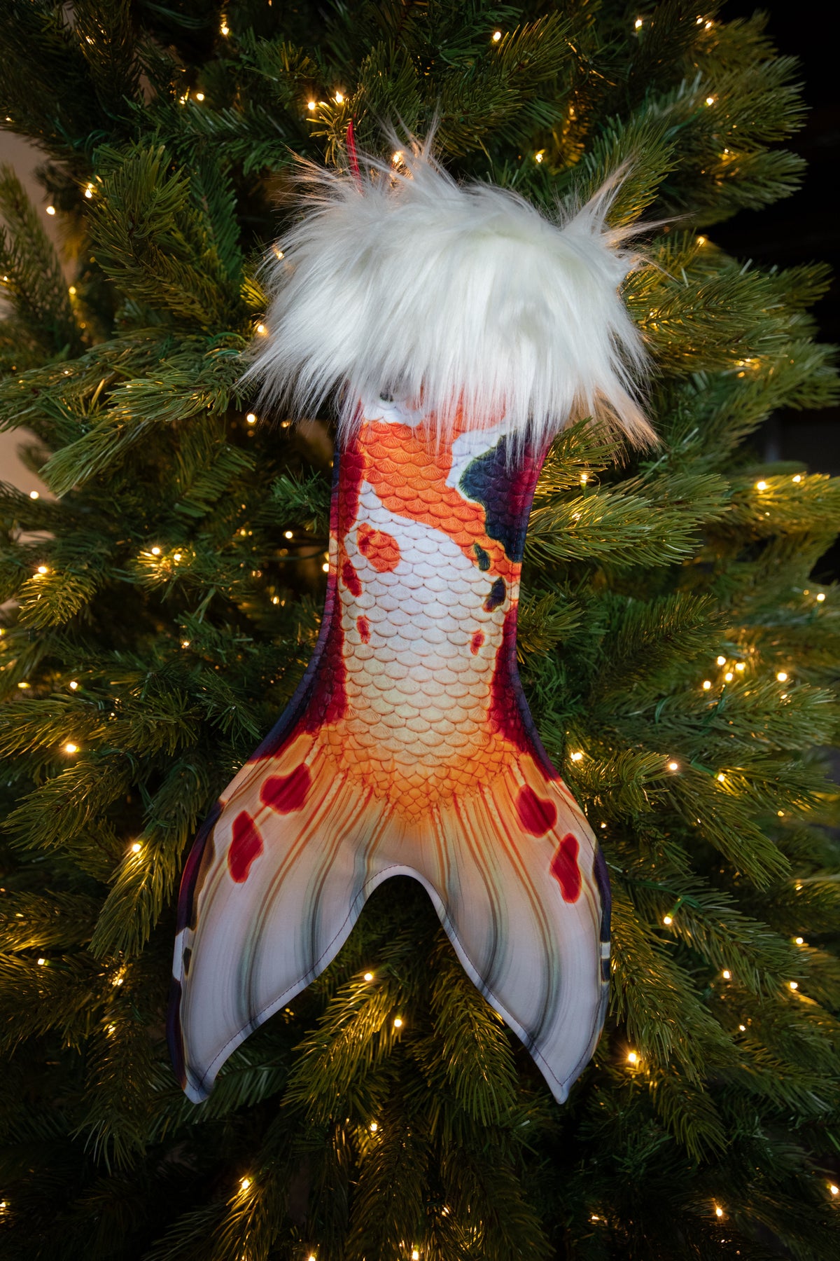 Classic Koi Christmas Stocking