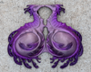 Purple Leafy Sea Dragon Silicone Top
