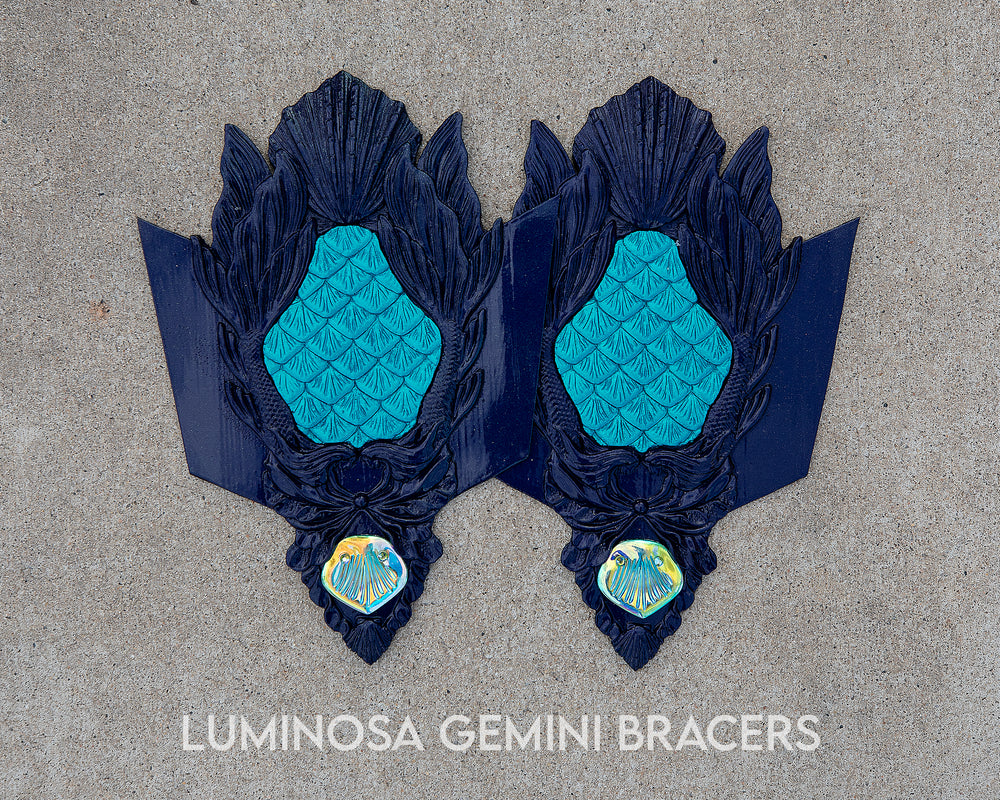 Luminosa Silicone Arm Bracers