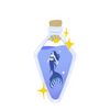 Mermaid Bottle Sticker