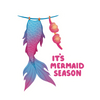 Mermaid Season Sticker