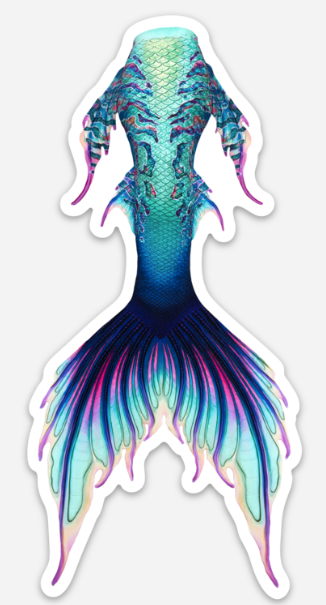 Summer 2023 Merbella by Finfolk Signature Tail Sticker Pack