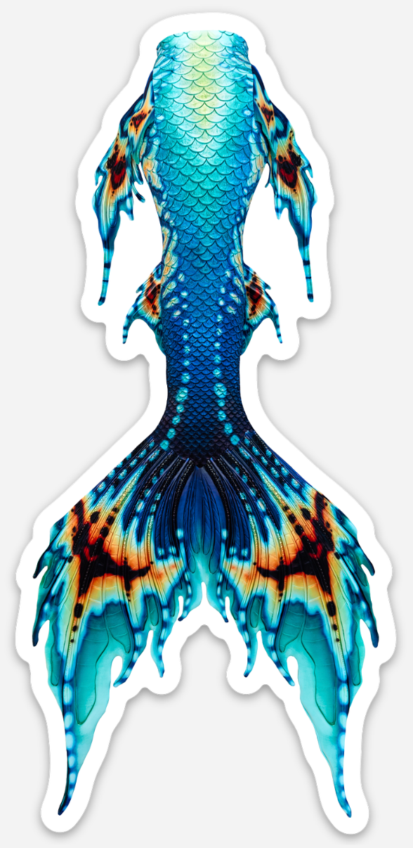Helix Merbella by Finfolk Signature Tail Sticker