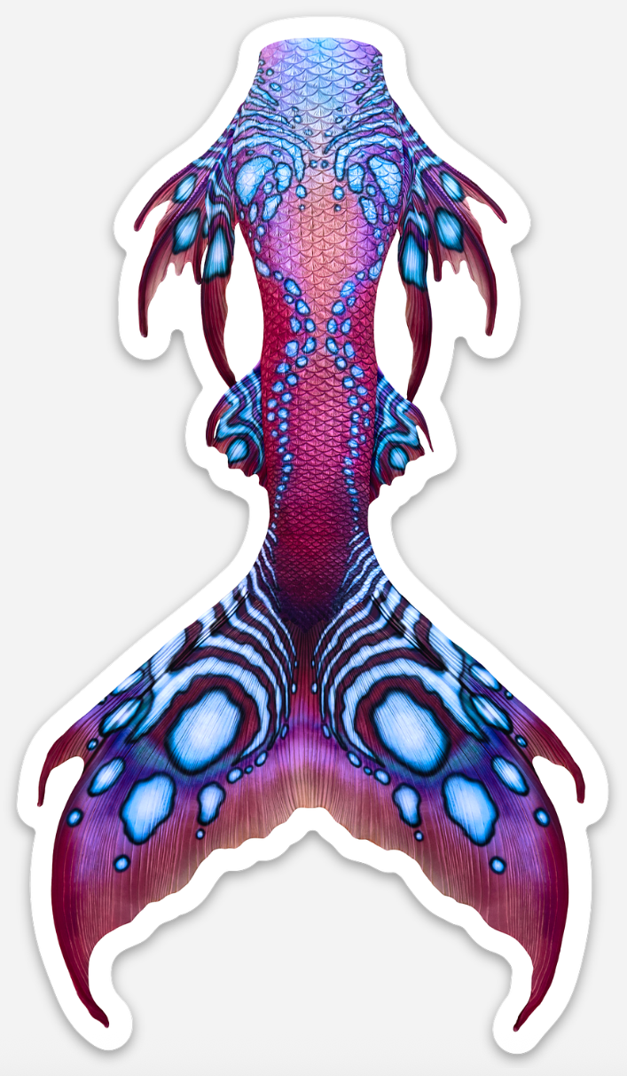 Jupiter Merbella by Finfolk Signature Tail Sticker
