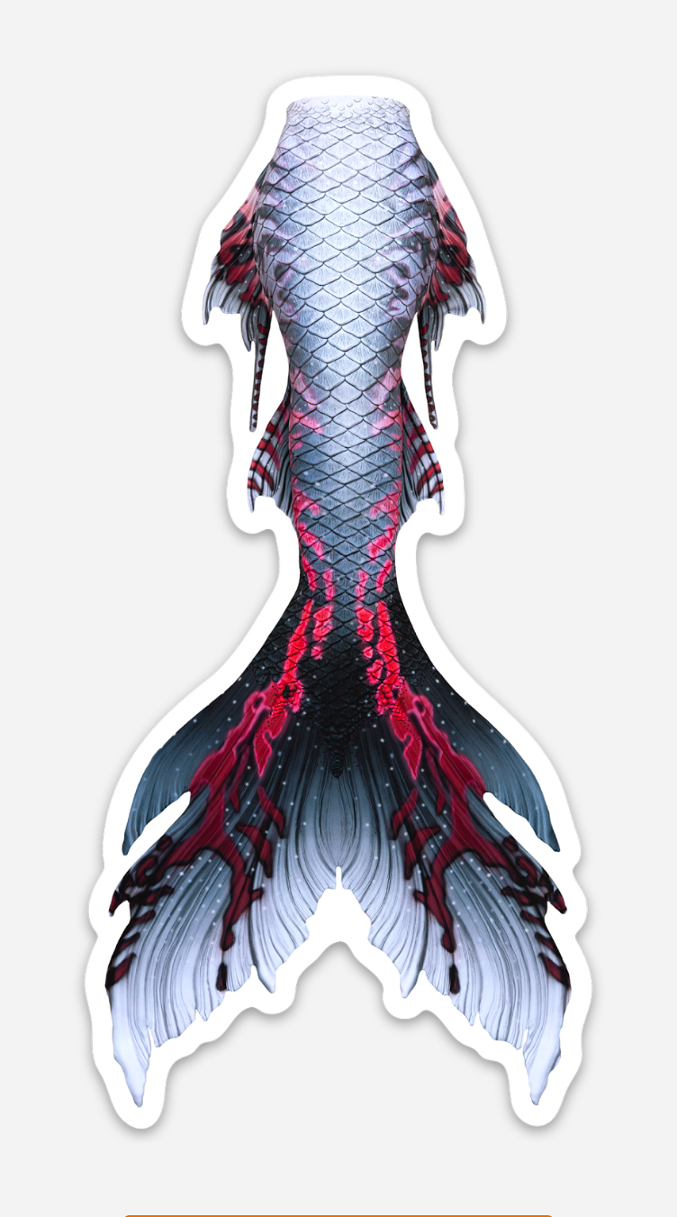 Ash Walker Signature Tail Sticker