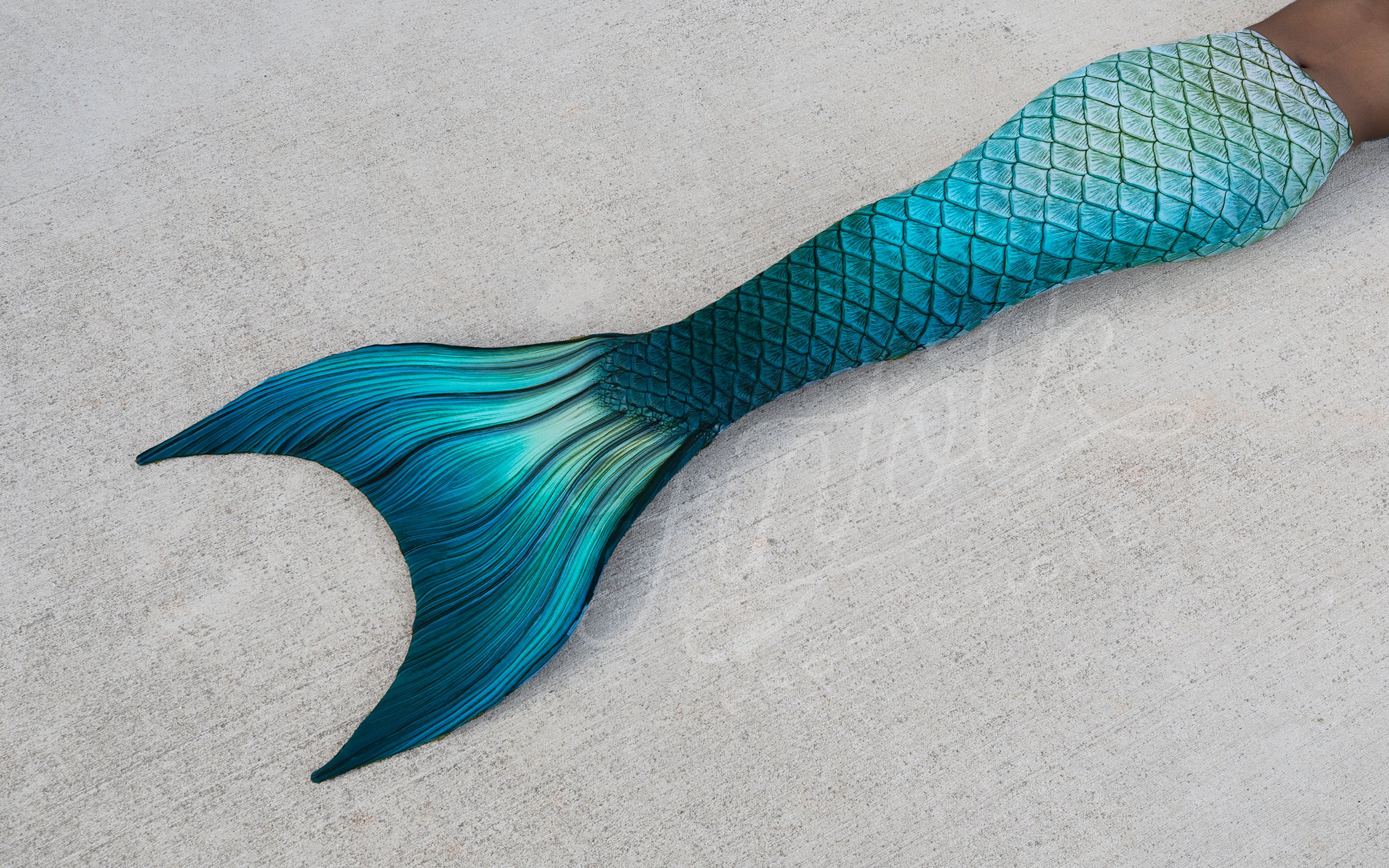 Shipwreck Siren Discovery Fabric Tail - READY TO SHIP