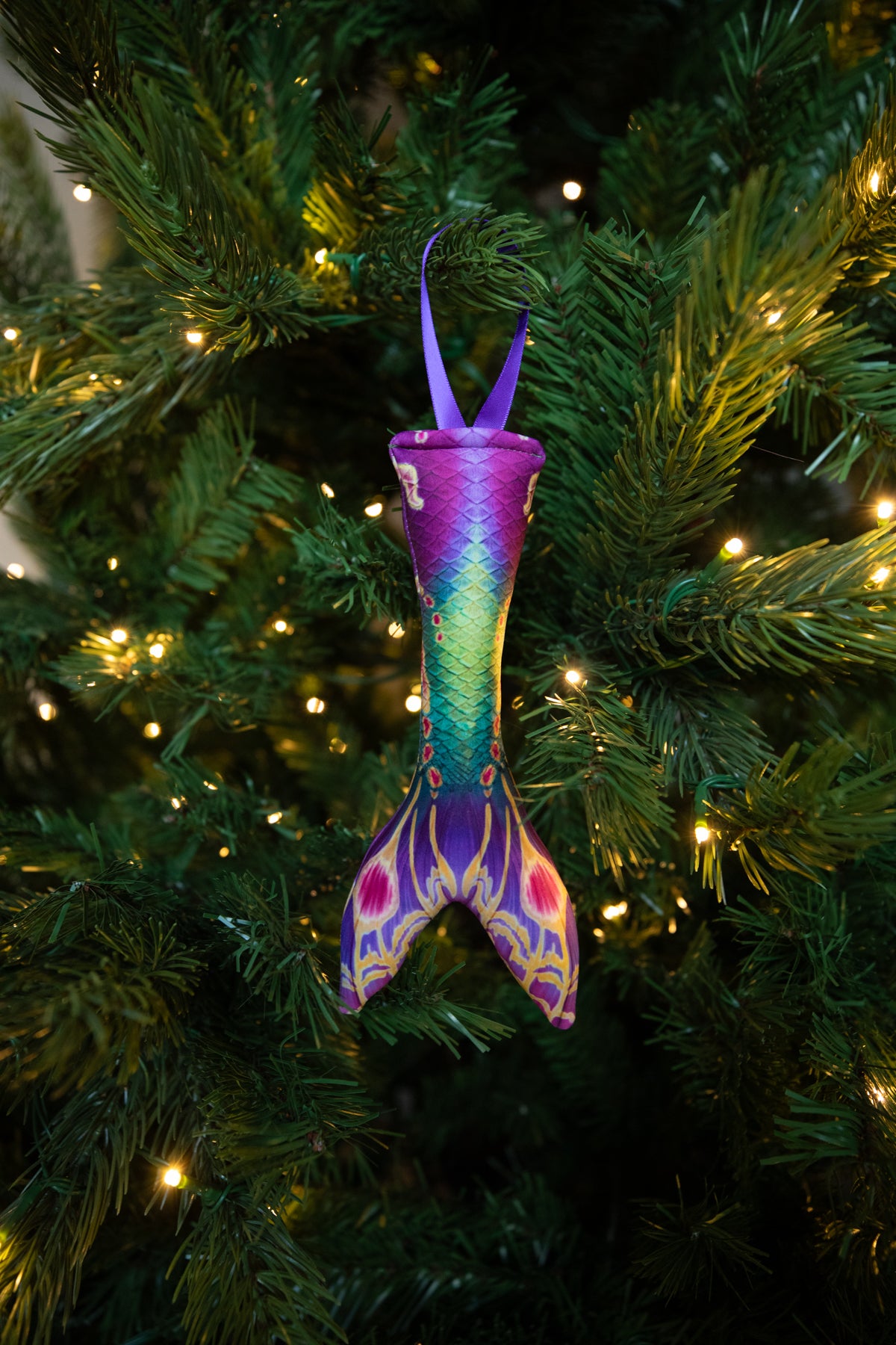Unseelie Court Fabric Christmas Ornament