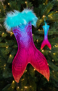 Wind Trader Christmas Stocking and Fabric Christmas Ornament