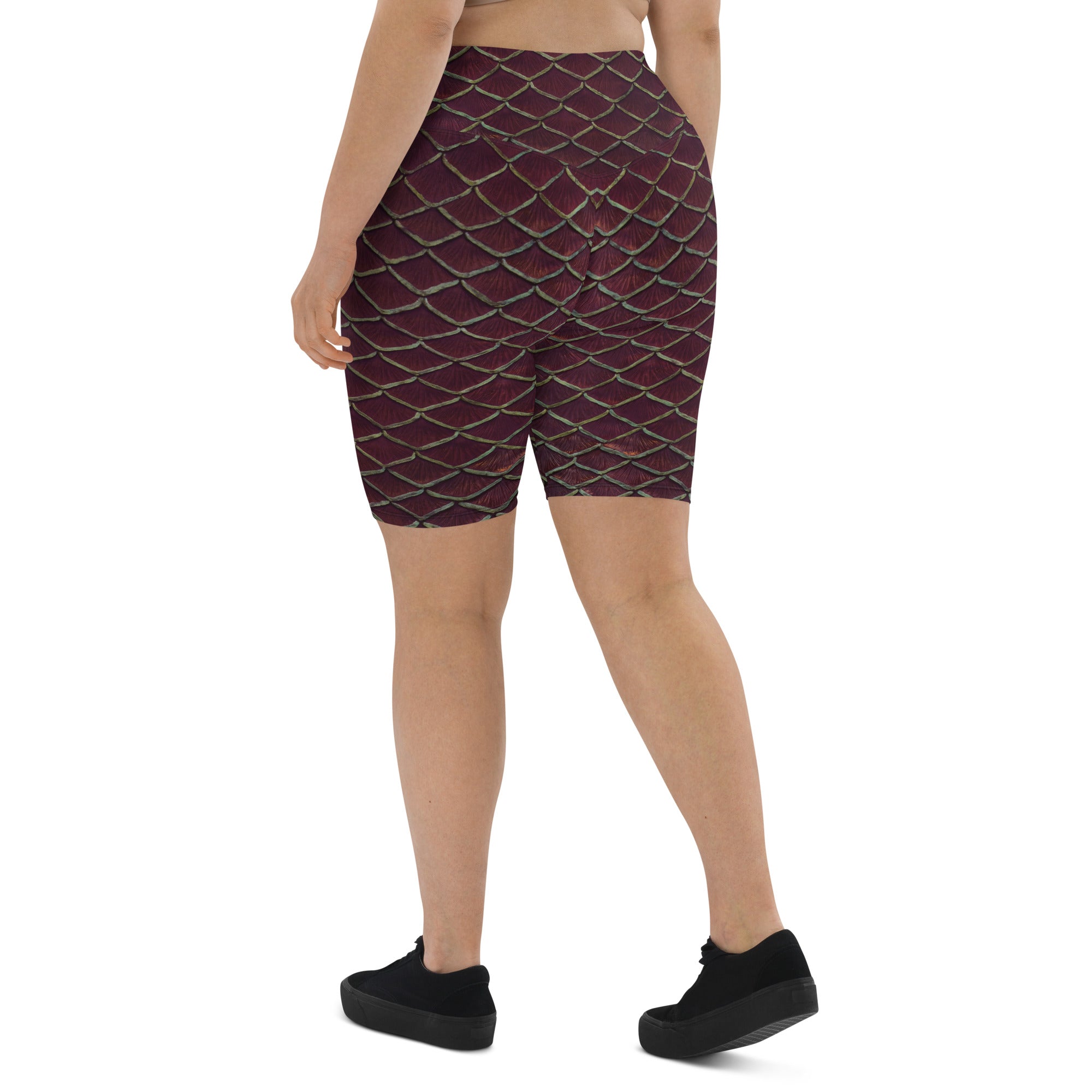 Yule Tide Bike Shorts