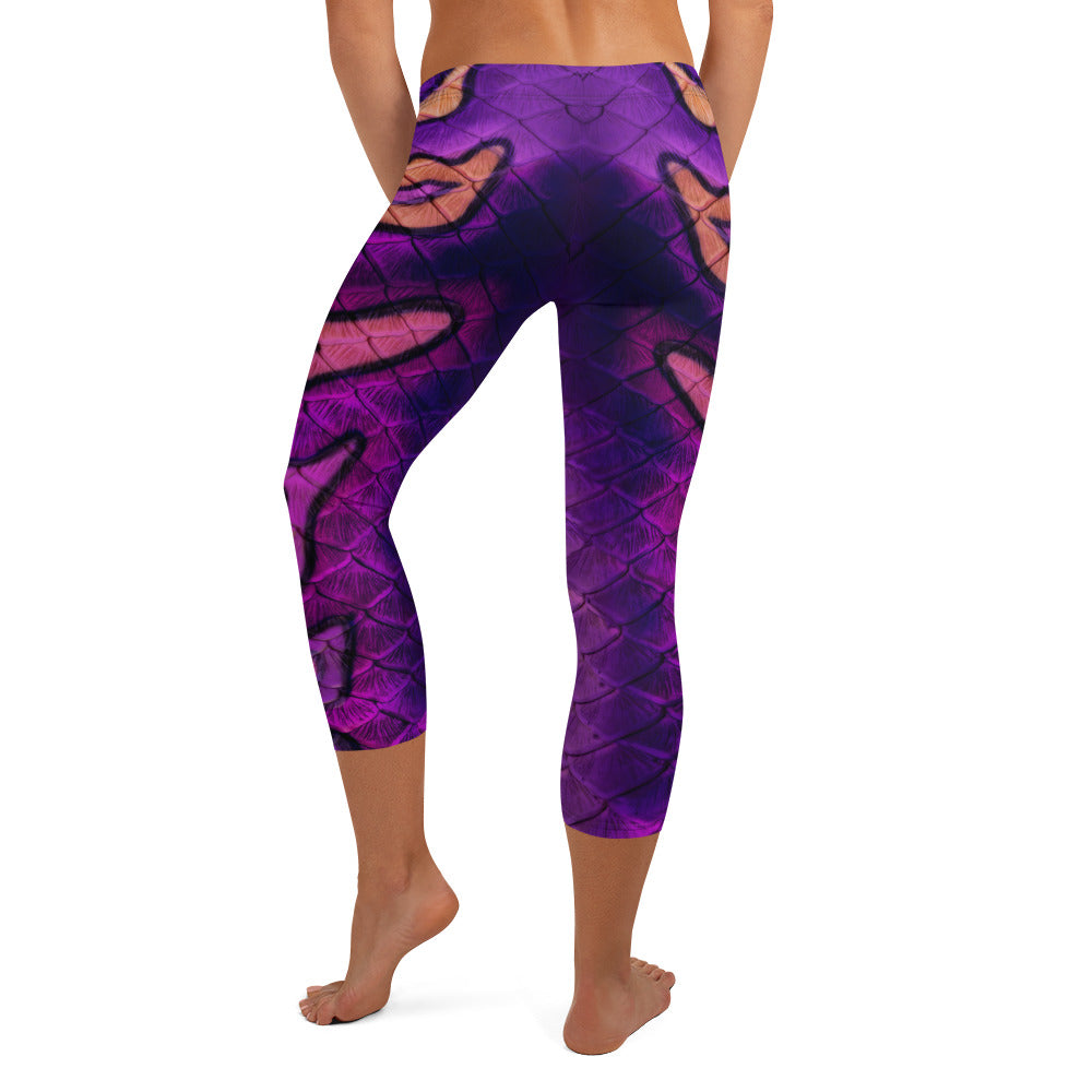 All Hallows Eve Capri Leggings