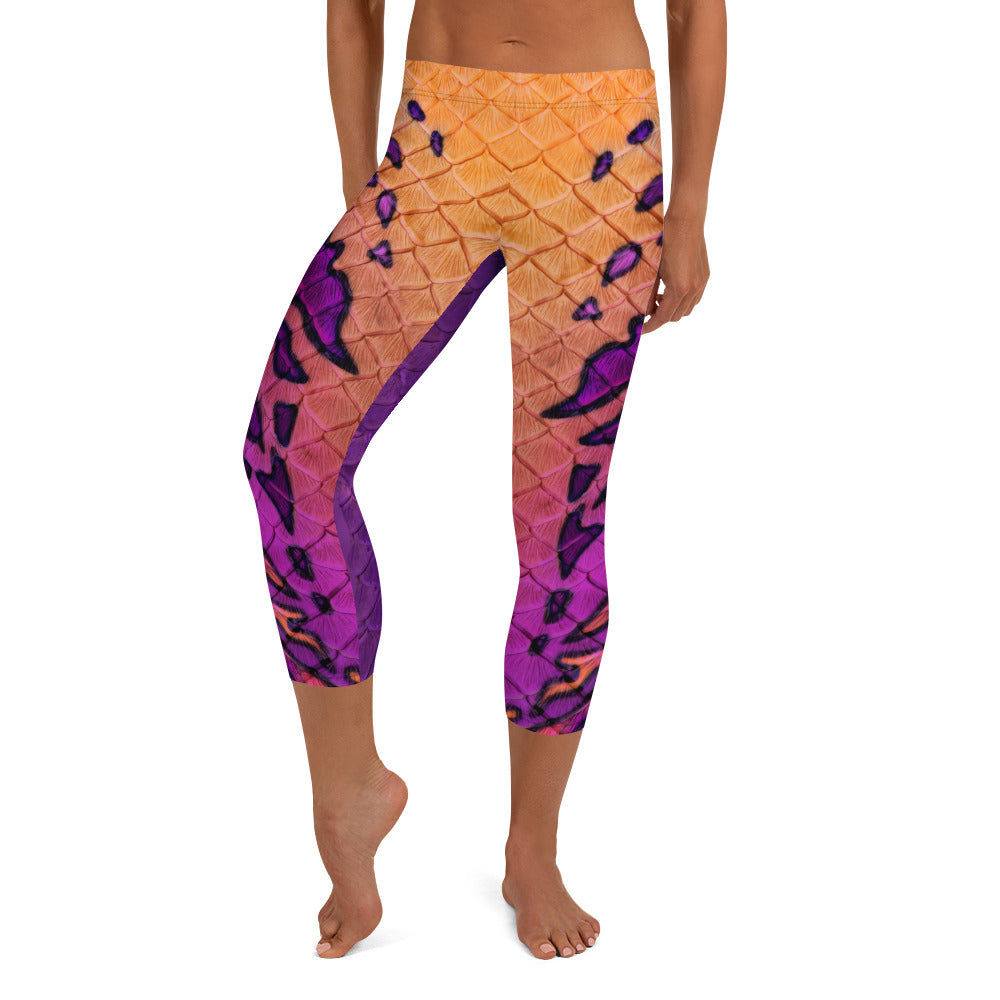 All Hallows Eve Capri Leggings