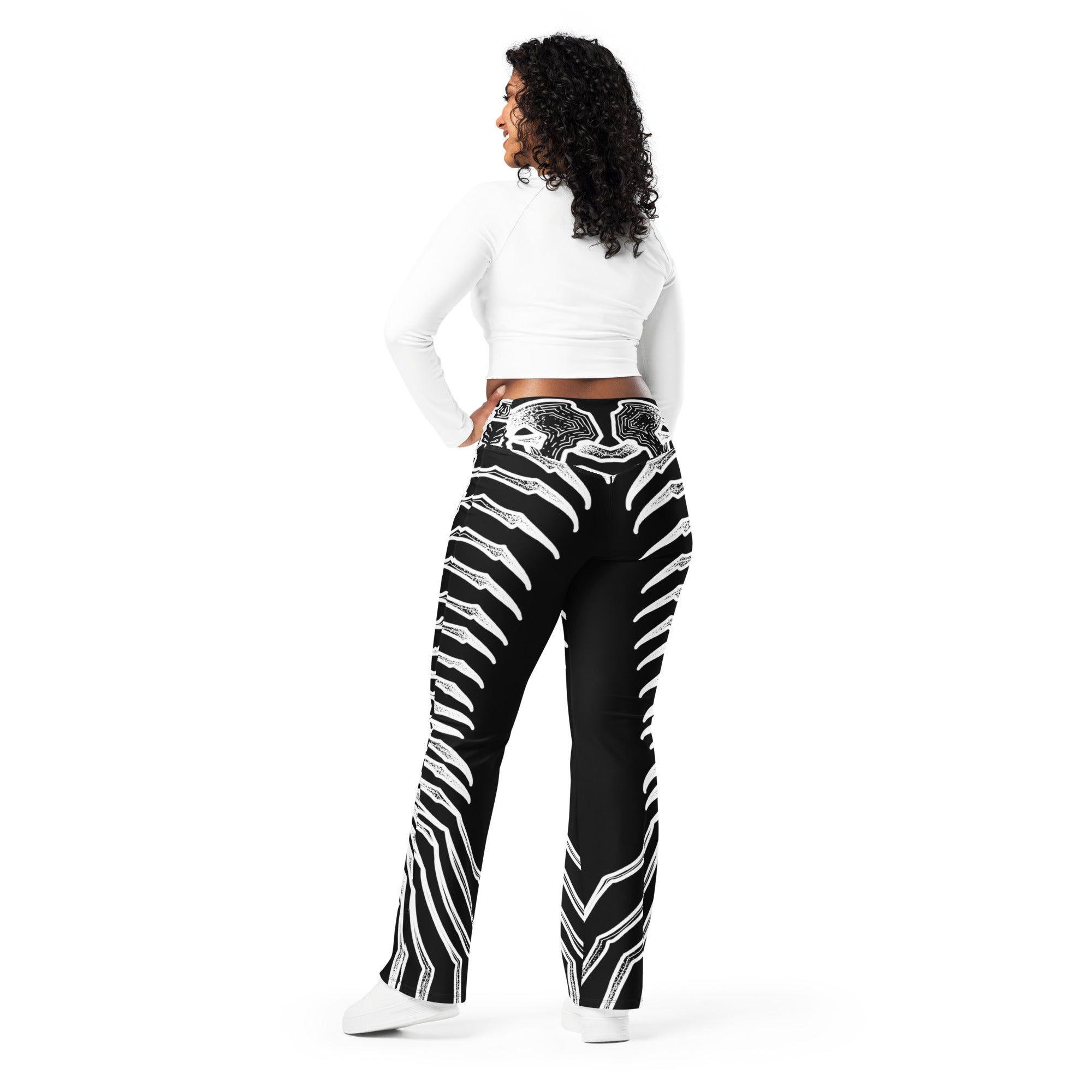 Dead Men Tell No Tails Flare Leggings