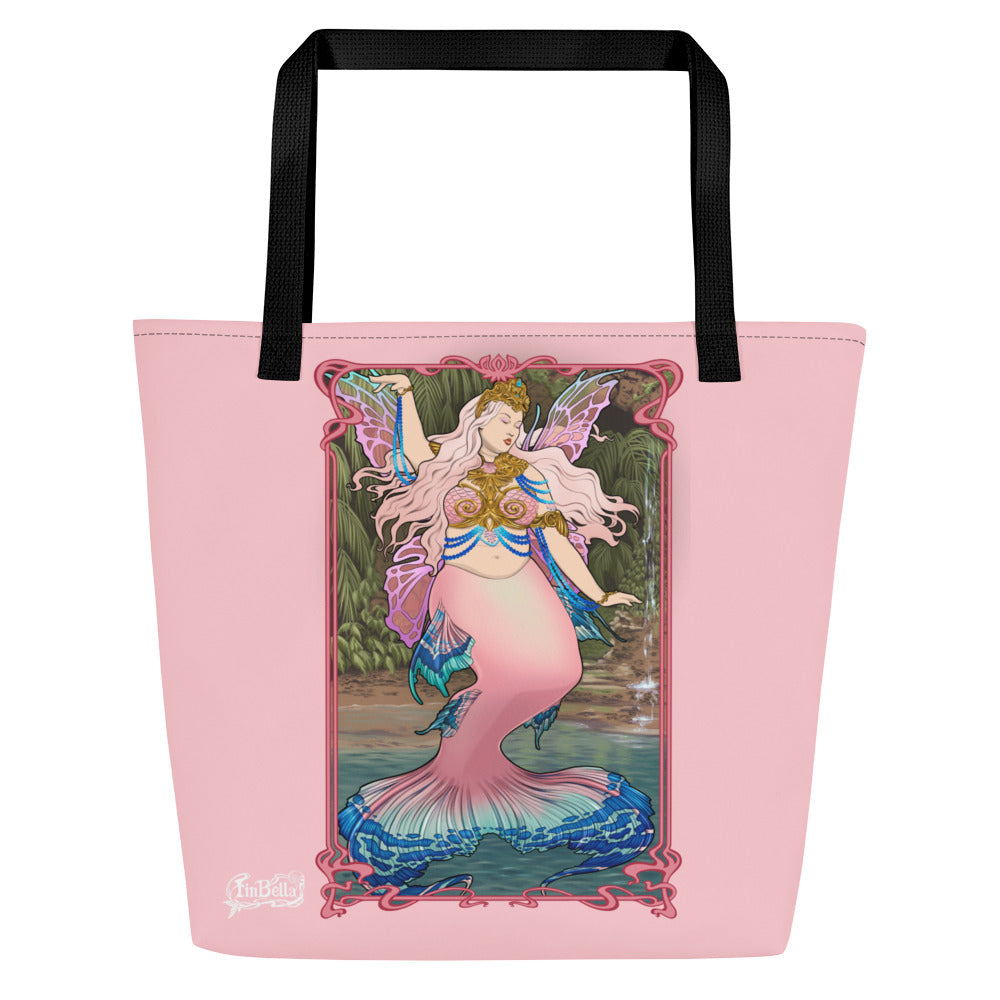 Mermaid Tote Bag Azalea Finbella Fairy Mermaid Tote Bag