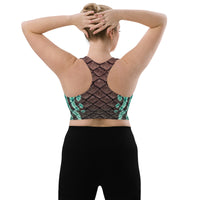 Song of the Sea Longline Sports Bra