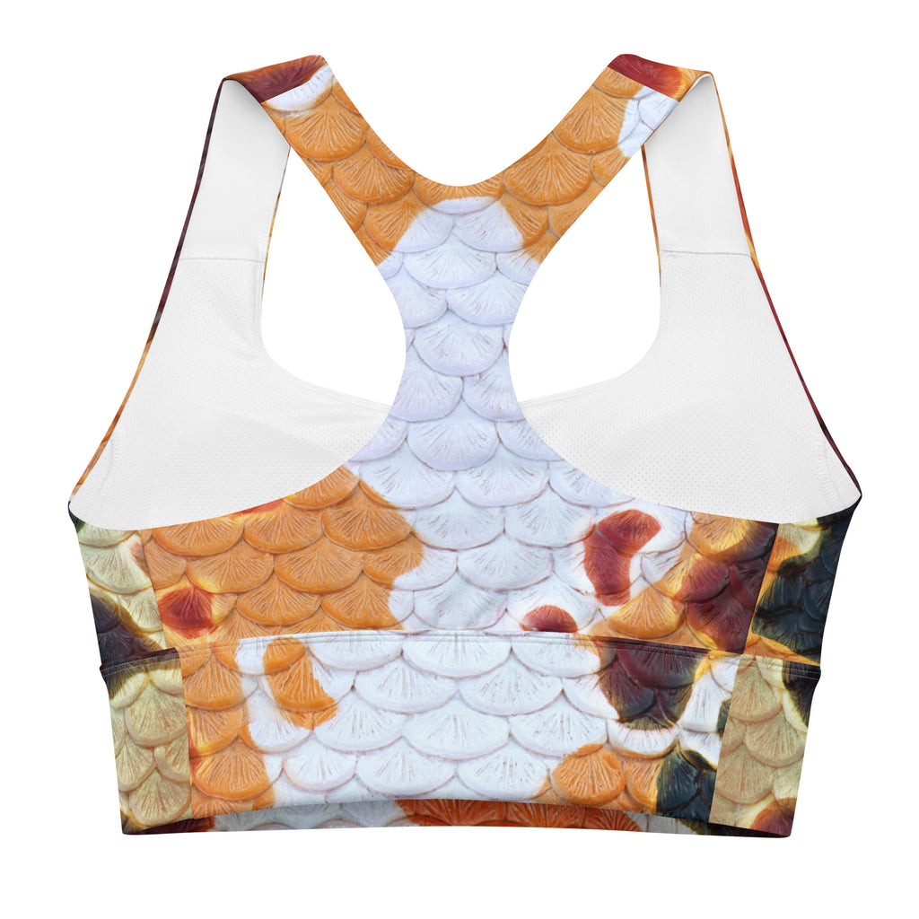 Classic Koi Longline Sports Bra