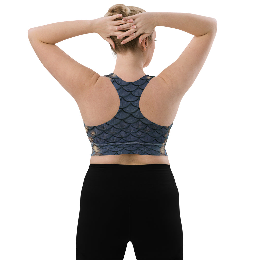 Moonshell Longline sports bra