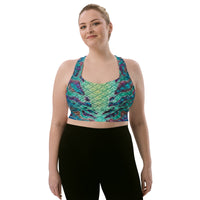 Abalone Abyss Longline Sports Bra