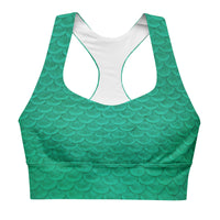 Humphead Wrasse Longline Sports Bra