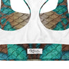 Queen Conch Longline Sports Bra