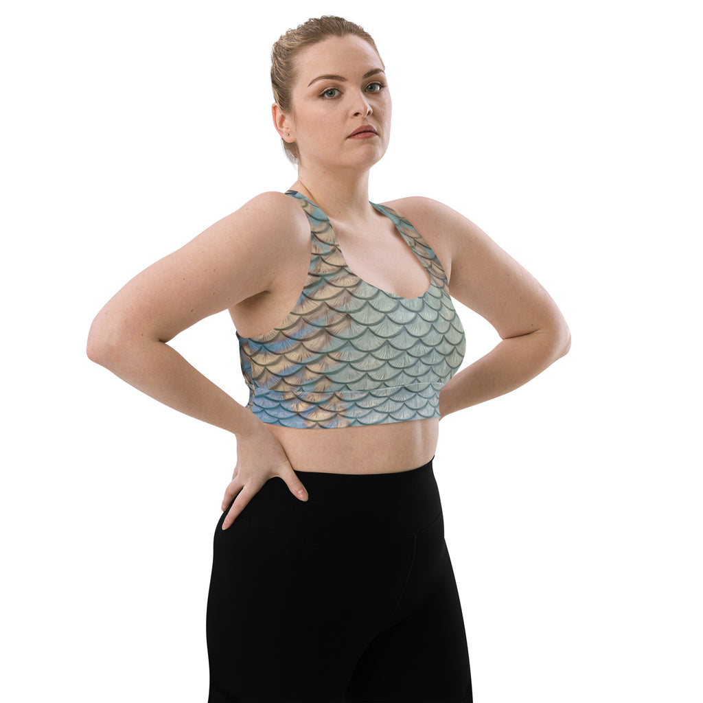 Moonshell Longline sports bra