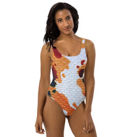 Classic Koi One-Piece Swimsuit