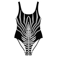 Dead Men Tell No Tails Fluke One-Piece Swimsuit