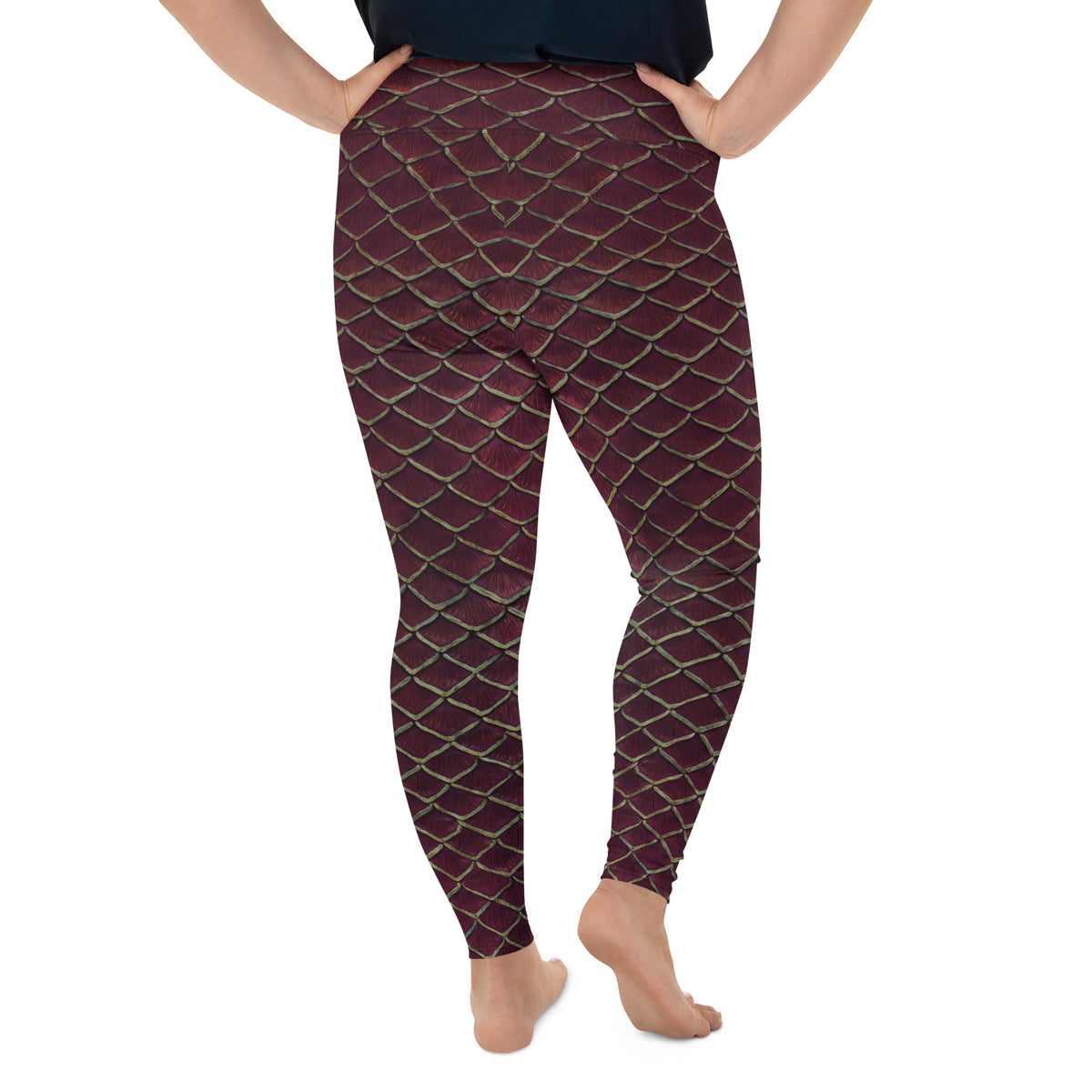 Yule Tide Plus Size Leggings