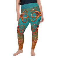 Curious Kraken Plus Size Leggings