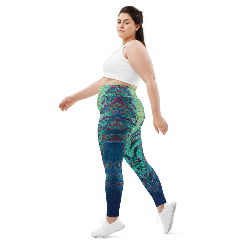 Abalone Abyss Plus Size Leggings