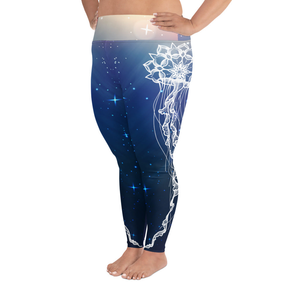 Nebula Jelly Plus Size Leggings