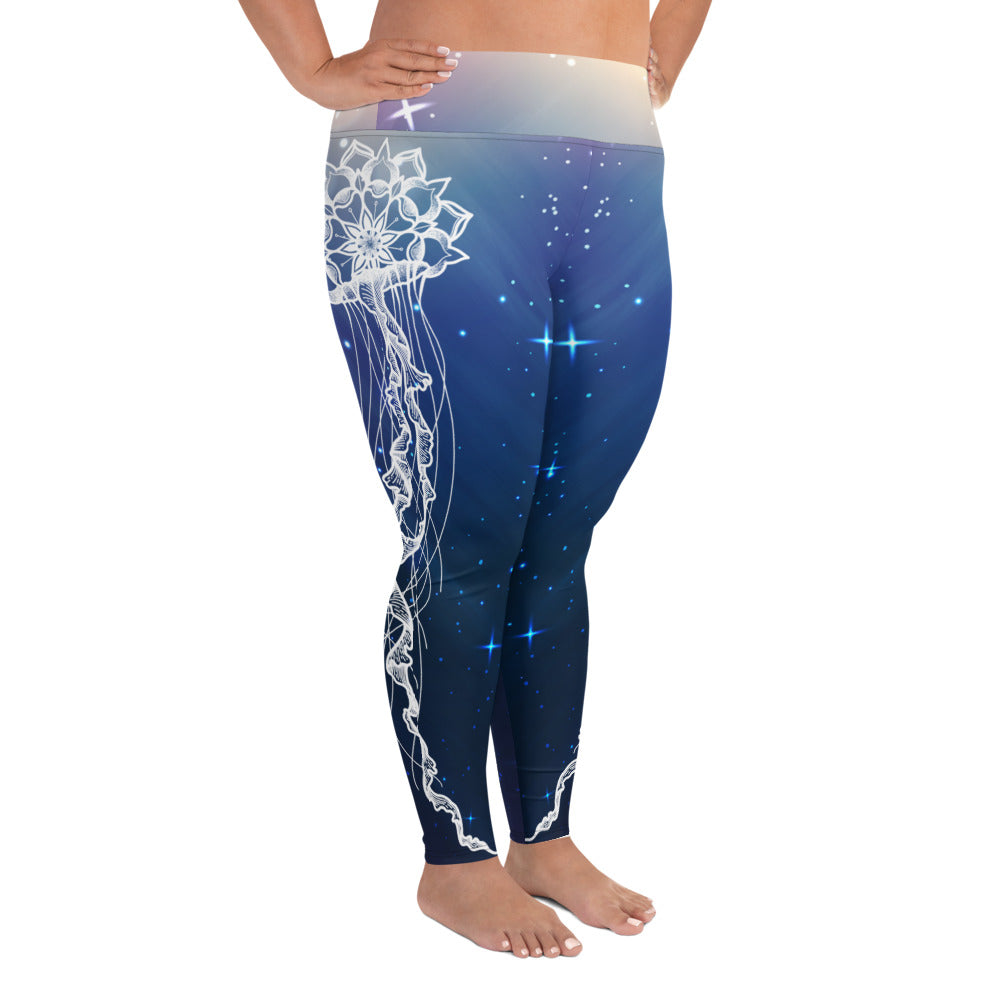 Nebula Jelly Plus Size Leggings
