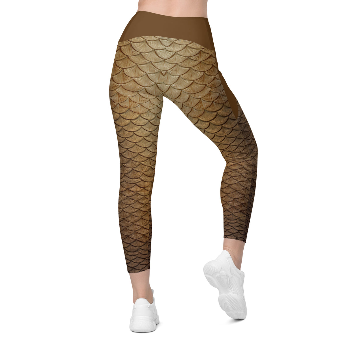 Sun Seeker Cross Waist Leggings with Pockets