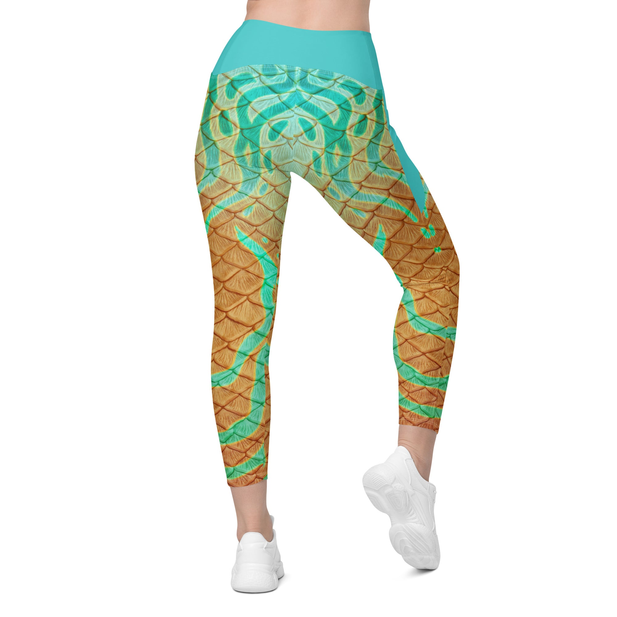 Oasis Cross Waist Leggings with Pockets