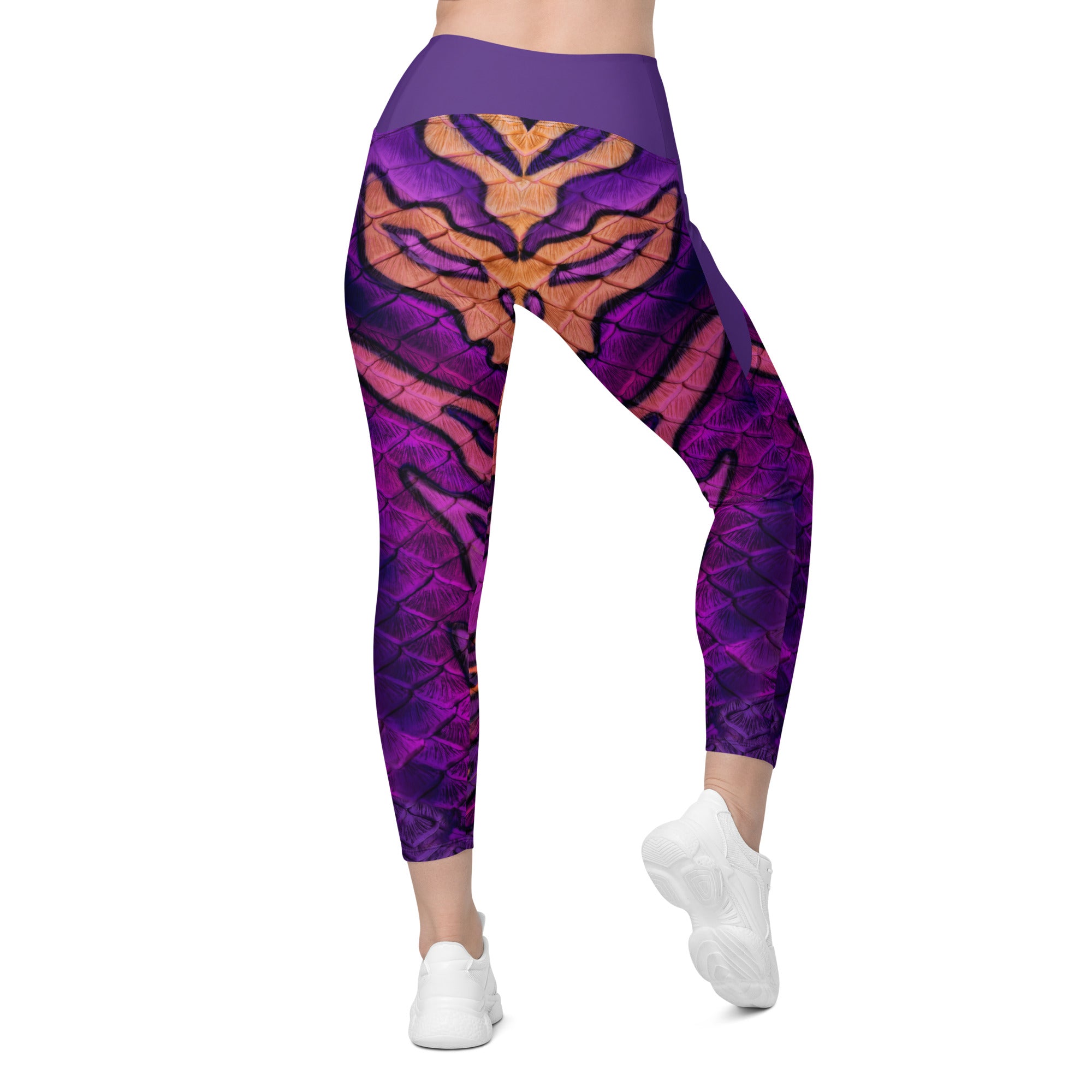 All Hallows Eve Waist Leggings with Pockets