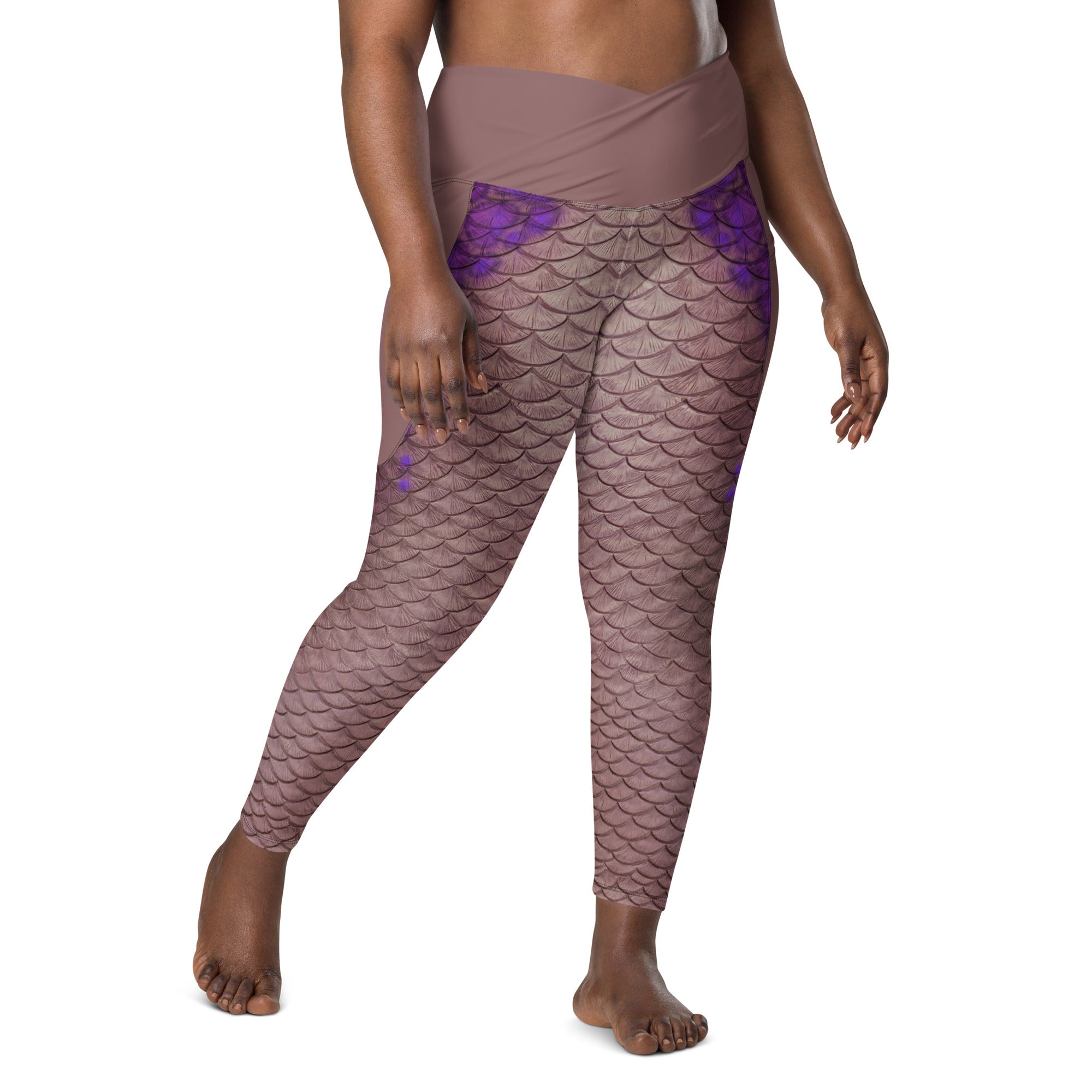 Novaya Cross Waist leggings with pockets