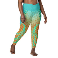 Oasis Cross Waist Leggings with Pockets