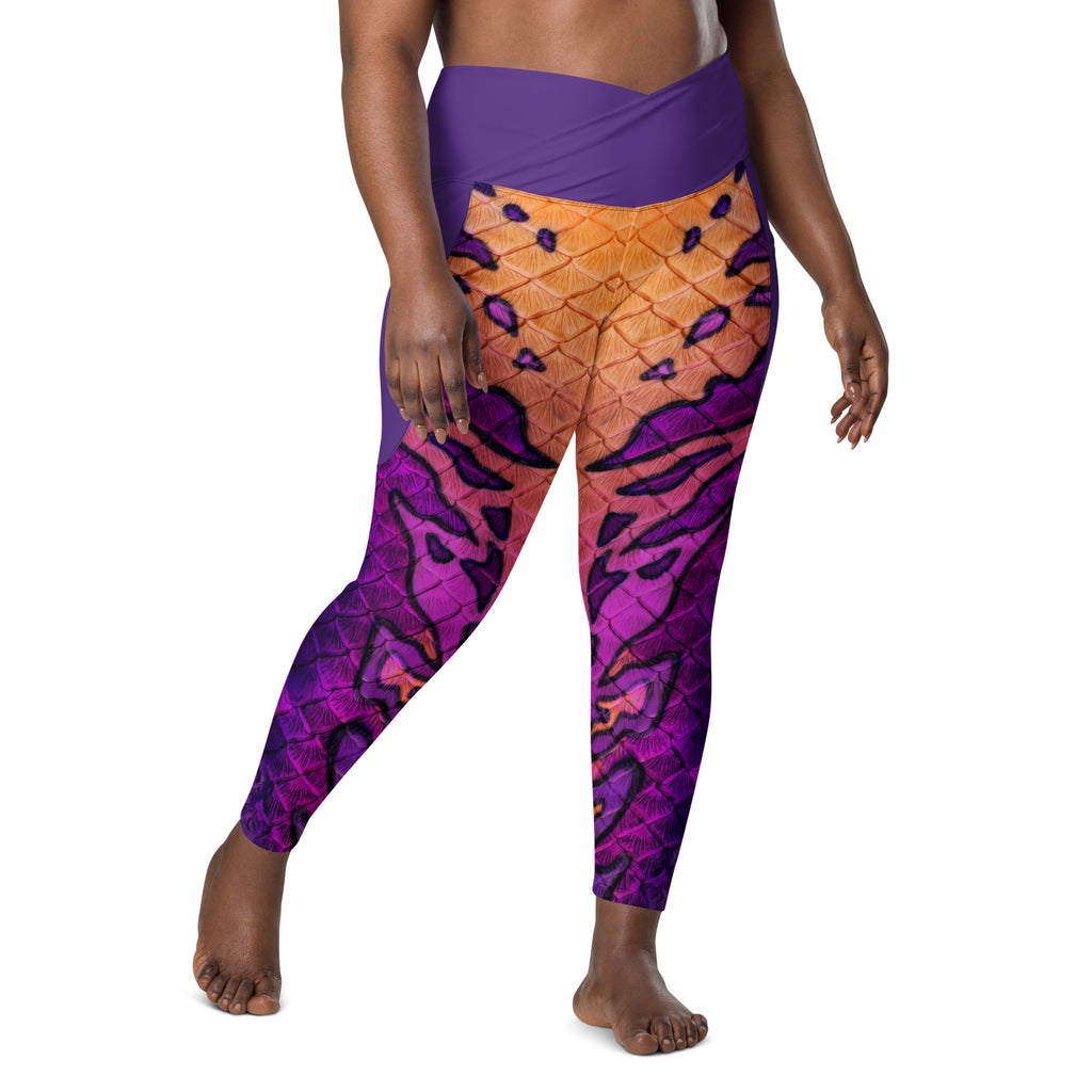 All Hallows Eve Cross Waist Leggings