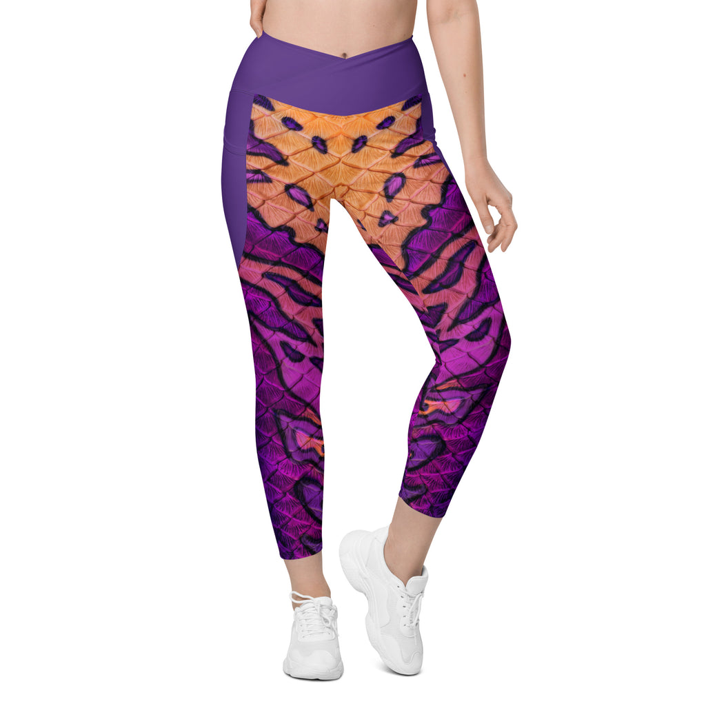 All Hallows Eve Cross Waist Leggings