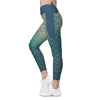 Shipwreck Siren cross waist leggings with pockets